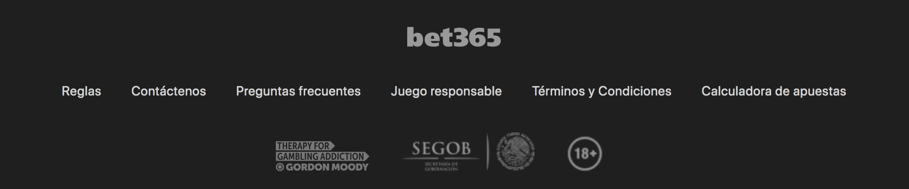 Licencia SEGOB de Bet365